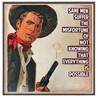 The Connor Brothers, Lazy Drunken Hillbilly, 2025 contemporary Print by the British Artist.