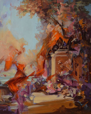 Dairo Vargas, Echoes of Memory, 2025 contemporary Painting by the Colombian Artist.