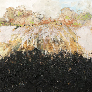 Simafra, Campo Di Grano, 2016 contemporary Painting by the Italian Artist.