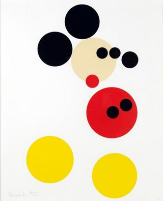 Damien Hirst, Mickey Mouse, 2014 contemporary Print by the British Artist.