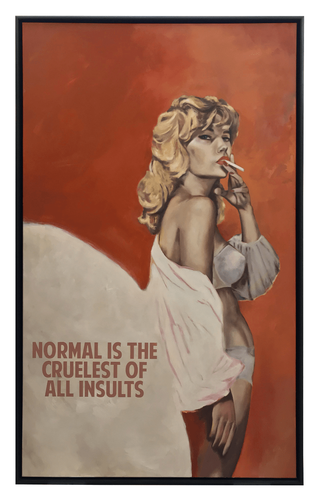The Connor Brothers, Normal Is The Cruelest Of All Insults, 2021 contemporary Painting by the British Artist.