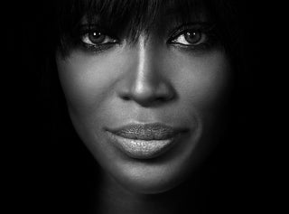 Andy Gotts, Naomi Campbell, 2018 contemporary Print by the British Artist.
