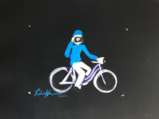 Bradley Theodore, Bill Cunningham II, 2016 contemporary Print by the Caribbean Artist.