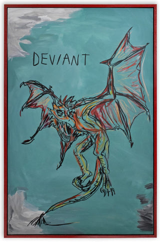 The Connor Brothers, Deviant, 2022 contemporary Painting by the British Artist.