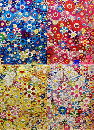 Takashi Murakami, An Homage Set C, 2017 contemporary Print by the Japanese Artist.