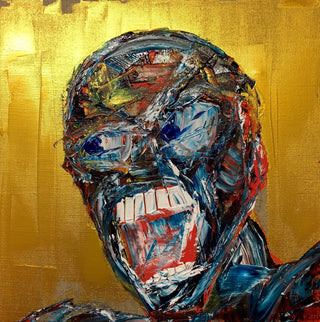 Lincoln Townley, Golden Winner, 2016 contemporary Painting by the British Artist.