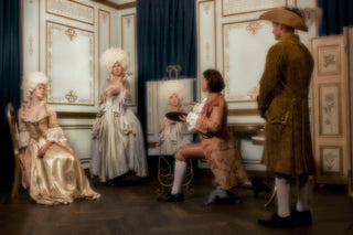 Tyler Shields, A Portrait of her Highness in the Grand Ballroom, 2015 contemporary Works on Paper by the American Artist.