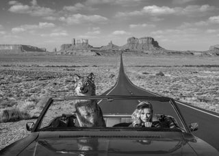 David Yarrow, Road Trip 2, 2018 contemporary Print by the British Artist.