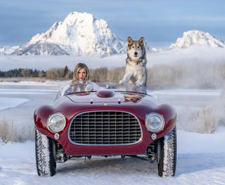 David Yarrow, The White Lady (Colour), 2025 contemporary Print by the British Artist.