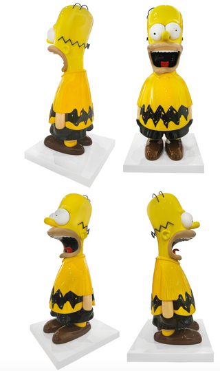 Jerkface, Homer-Brown, 2021 contemporary Sculpture by the American Artist.