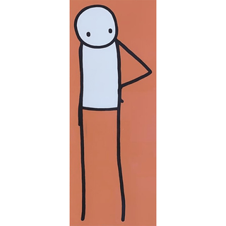 Stik, Hip (Orange), 2013 contemporary Print by the British Artist.
