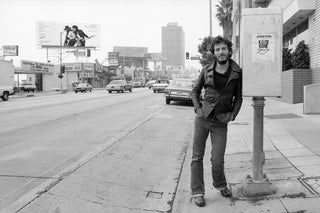 Terry O'Neill, Bruce Springsteen, 1975 contemporary Works on Paper by the British Artist.