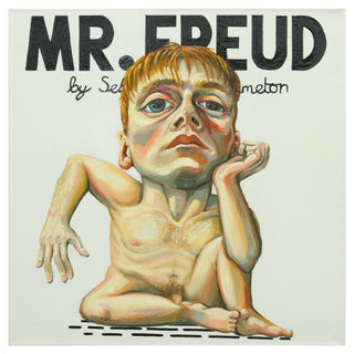 Sebastian Chaumeton, Mr. Freud, 2022 contemporary Painting by the British Artist.