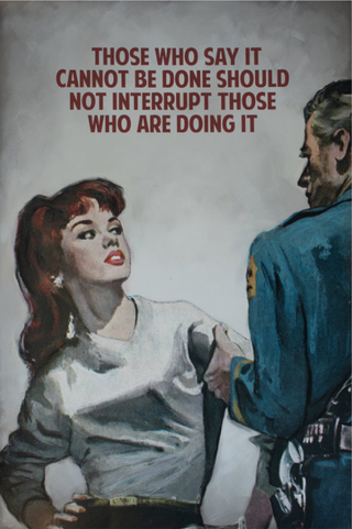 The Connor Brothers, Those Who Say It Cannot Be Done, 2019 contemporary Print by the British Artist.