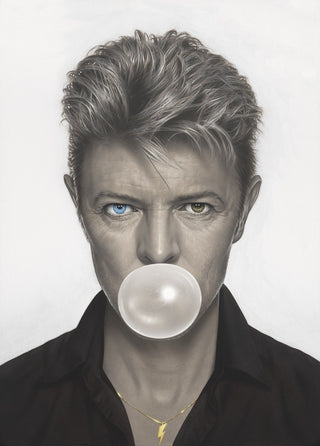 Michael Moebius, Aladdin Sane, 2017 contemporary Print by the German Artist.