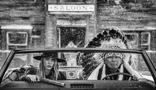 David Yarrow, The Getaway, 2020 contemporary Works on Paper by the British Artist.