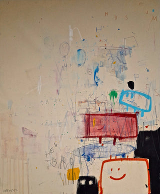 Iván Montaña, Street Party, 2024 contemporary Painting by the Spanish Artist.