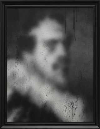 Miaz Brothers, Gentleman In Black II, 2022 contemporary Painting by the Italian Artist.