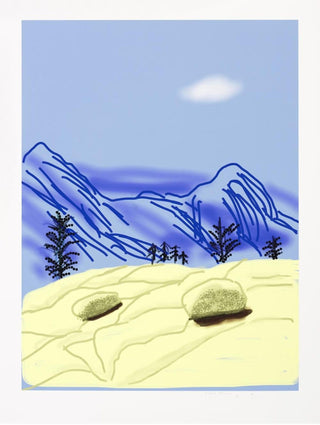 David Hockney, Untitled No. 24 from "The Yosemite Suite", 2010 contemporary Works on Paper by the British Artist.
