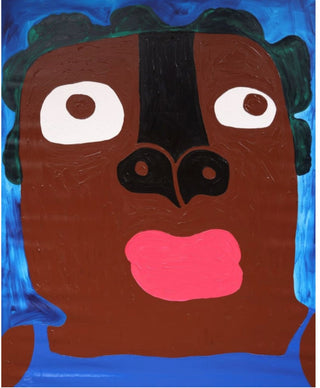 Isshaq Ismail, Adaptation 8, 2021 contemporary Painting by the Ghanaian Artist.