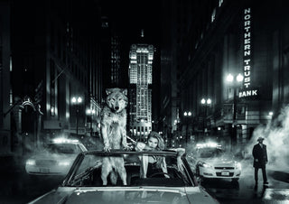 David Yarrow, Chicago, 2019 contemporary Print by the British Artist.
