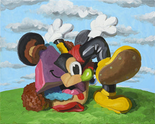 Brent Estabrook, in the knoop, 2024 contemporary Painting by the American Artist.