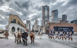 David Yarrow, The Dallas Cowboys, 2020 contemporary Print by the British Artist.