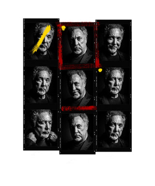 Andy Gotts, Tom Jones Contact Sheet, 2010 contemporary Print by the British Artist.