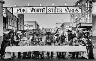 David Yarrow, The Last Supper in Fort Worth, 2024 contemporary Print by the British Artist.