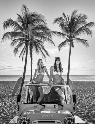 David Yarrow, Palm Beach Girls, 2025 contemporary Print by the British Artist.