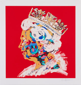 Bradley Theodore, Eternal Queen, 2022 contemporary Print by the Caribbean Artist.