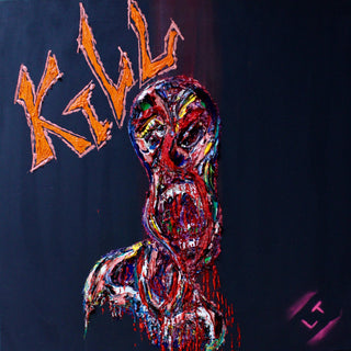 Lincoln Townley, Kill for the Deal, 2016 contemporary Painting by the British Artist.