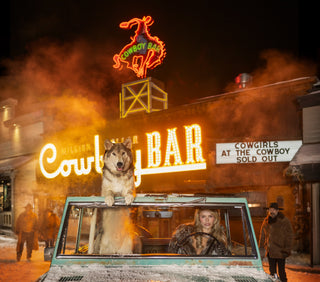 David Yarrow, The Million Dollar Cowboy Bar (Colour), 2025 contemporary Print by the British Artist.