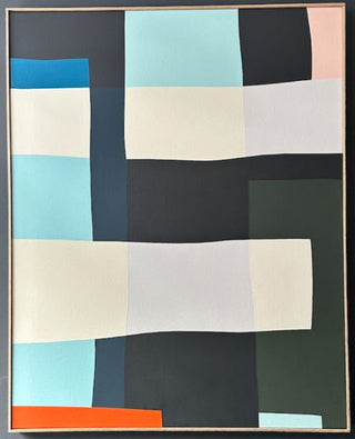 François Bonnel, L'Inconnu en Personne, 2019 contemporary Painting by the French Artist.