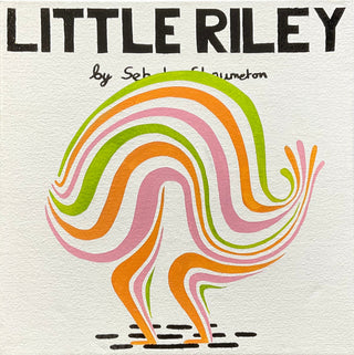 Sebastian Chaumeton, Little Riley (Wave), 2022 contemporary Painting by the British Artist.