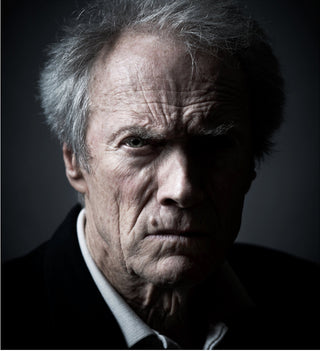Andy Gotts, Clint Eastwood - Co-signed, 2010 contemporary Works on Paper by the British Artist.
