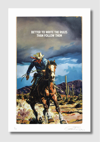 The Connor Brothers, Better To Write The Rules, 2025 contemporary Print by the British Artist.