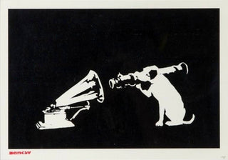 Banksy, HMV (Unsigned), 2003 contemporary Print by the British Artist.