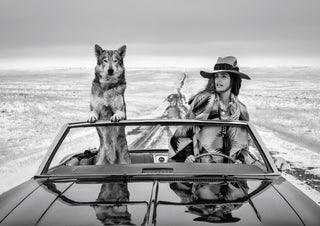 David Yarrow, On The Road Again, 2020 contemporary Print by the British Artist.