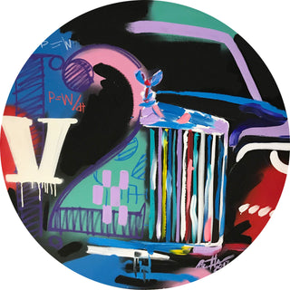 Bradley Theodore, Angles of Perfection, 2017 contemporary Painting by the Caribbean Artist.