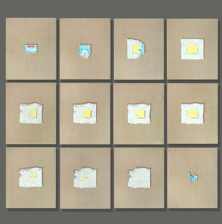 Sooyoung Chung, Leisurely Breakfast, 2024 contemporary Painting by the South Korean Artist.