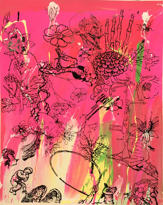 Dan Baldwin, Full Moon #6, 2025 contemporary Print by the British Artist.