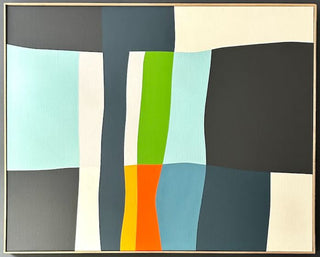 François Bonnel, Ever Again, 2017 contemporary Painting by the French Artist.