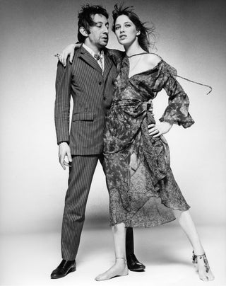 Terry O'Neill, Serge Gainsbourg and Jane Birkin, London, 1969 contemporary Works on Paper by the British Artist.