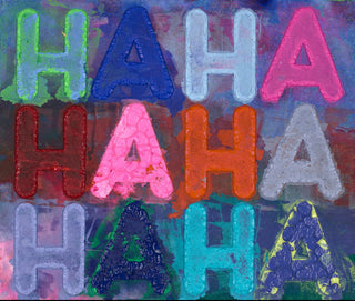 Mel Bochner, Ha Ha Ha, 2019 contemporary Print by the American Artist.
