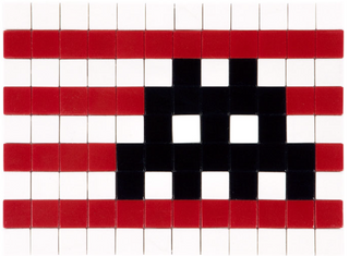 Invader, Invasion Kit (18), 2018 contemporary Sculpture by the French Artist.