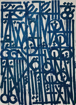RETNA, Malibu Evening, 2025 contemporary Painting by the American Artist.