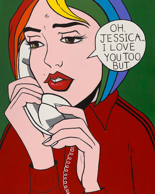 Ross Muir, Oh Jessica, 2021 contemporary Print by the British Artist.