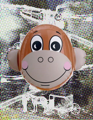 Jeff Koons, Monkey Train (Dots), 2007 contemporary Print by the American Artist.