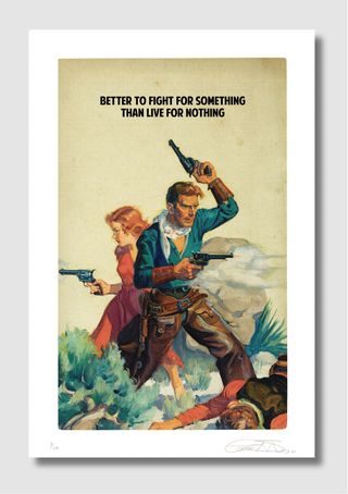 The Connor Brothers, Better To Fight For Something, 2025 contemporary Print by the British Artist.